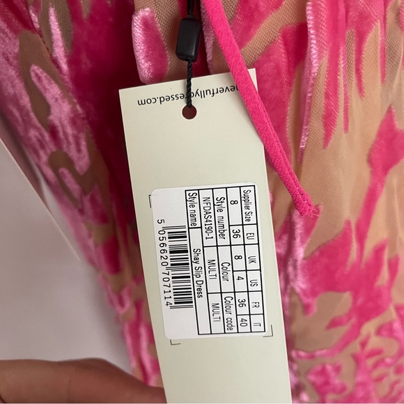 Vibrant Pink Slip Dress - Picture 6 of 7